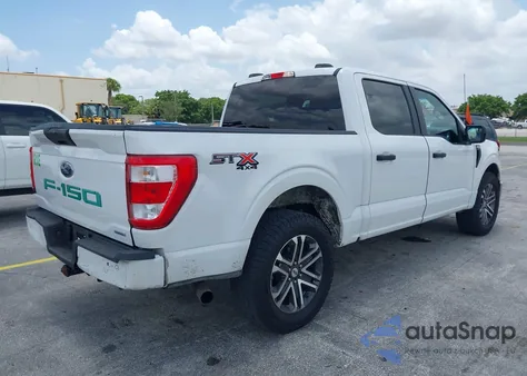 2022 Ford F-150 Xl из США, поврежденный, VIN 1FTEW1EP2NKD77070